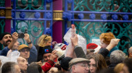The Smithfield Market Christmas Meat Auction, Charterhouse St, London, Great Britain 
24th December 2024