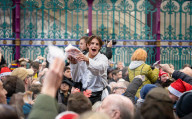 The Smithfield Market Christmas Meat Auction, Charterhouse St, London, Great Britain 
24th December 2024