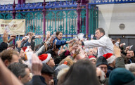 The Smithfield Market Christmas Meat Auction, Charterhouse St, London, Great Britain 
24th December 2024