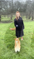 Sarah Ferguson Xmas message with late queen's corgis