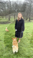 Sarah Ferguson Xmas message with late queen's corgis