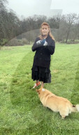 Sarah Ferguson Xmas message with late queen's corgis