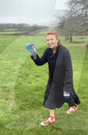 Sarah Ferguson Xmas message with late queen's corgis