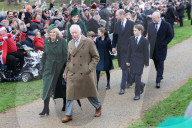 UK Royals at Christmas Day church service