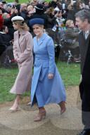 UK Royals at Christmas Day church service