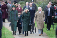 UK Royals at Christmas Day church service