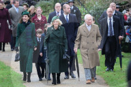 UK Royals at Christmas Day church service