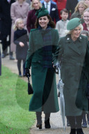 UK Royals at Christmas Day church service