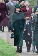 UK Royals at Christmas Day church service
