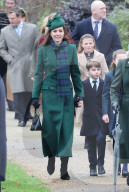 UK Royals at Christmas Day church service