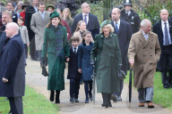 UK Royals at Christmas Day church service