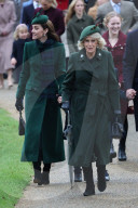 UK Royals at Christmas Day church service