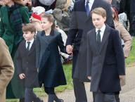 UK Royals at Christmas Day church service