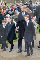 UK Royals at Christmas Day church service