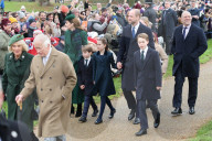 UK Royals at Christmas Day church service