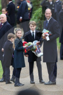 UK Royals at Christmas Day church service