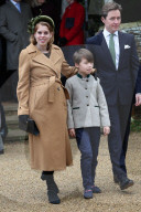 UK Royals at Christmas Day church service