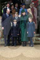 UK Royals at Christmas Day church service