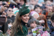 UK Royals at Christmas Day church service