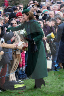 UK Royals at Christmas Day church service