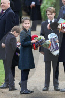 UK Royals at Christmas Day church service
