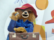 Paddington Bear visits Ukraine