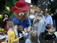 Paddington Bear visits Ukraine