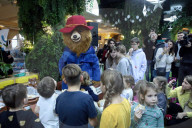 Paddington Bear visits Ukraine