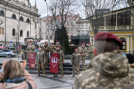 Ukraine’s coat of arms made of didukhs installed in Lviv