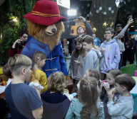 Paddington Bear visits Ukraine