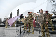 Ukraine’s coat of arms made of didukhs installed in Lviv