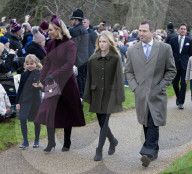 Die britische Königsfamilie beim traditionellen Weihnachtsgottesdienst in Sandringham