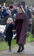 Die britische Königsfamilie beim traditionellen Weihnachtsgottesdienst in Sandringham