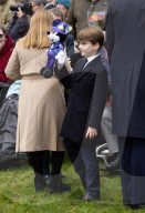 Die britische Königsfamilie beim traditionellen Weihnachtsgottesdienst in Sandringham