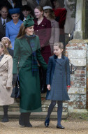 Die britische Königsfamilie beim traditionellen Weihnachtsgottesdienst in Sandringham
