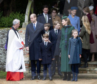 Die britische Königsfamilie beim traditionellen Weihnachtsgottesdienst in Sandringham
