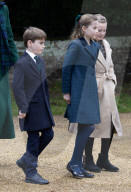 Die britische Königsfamilie beim traditionellen Weihnachtsgottesdienst in Sandringham