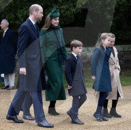 Die britische Königsfamilie beim traditionellen Weihnachtsgottesdienst in Sandringham