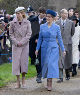 Die britische Königsfamilie beim traditionellen Weihnachtsgottesdienst in Sandringham
