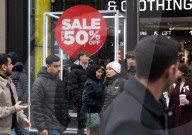 Shoppers in Oxford Street, London, Great Britain 
27th December 2024 

People shopping in the post-Christmas Winter Sales in London’s Oxford Street