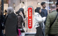Shoppers in Oxford Street, London, Great Britain 
27th December 2024 

People shopping in the post-Christmas Winter Sales in London’s Oxford Street