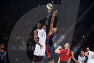 Match de basket All-Star Game LNB entre le All Star France contre le All Star Monde à L'Accor Arena à Paris