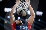 Match de basket All-Star Game LNB entre le All Star France contre le All Star Monde à L'Accor Arena à Paris