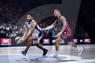Match de basket All-Star Game LNB entre le All Star France contre le All Star Monde à L'Accor Arena à Paris