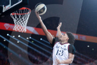 Match de basket All-Star Game LNB entre le All Star France contre le All Star Monde à L'Accor Arena à Paris