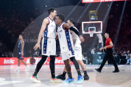Match de basket All-Star Game LNB entre le All Star France contre le All Star Monde à L'Accor Arena à Paris