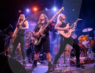 The Iron Maidens performs in Austin, Texas