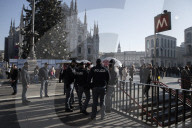 Milano, Controlli di Polizia in Duomo