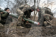 Mortar unit of Ukraine’s Khyzhak Patrol Police Special Unit