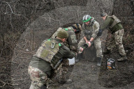 Mortar unit of Ukraine’s Khyzhak Patrol Police Special Unit